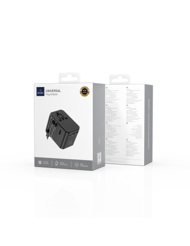 45W GaN Universal Travel Adapter 