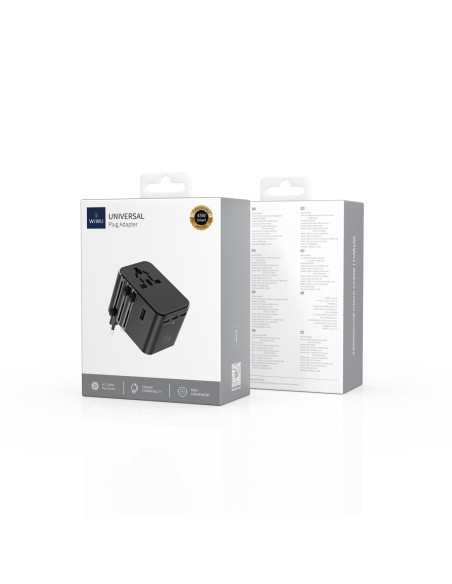 Adaptador enchufe universal de 45W