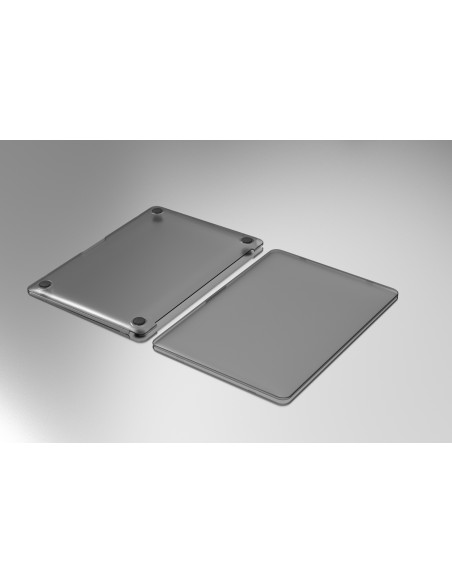 Funda ultrafina Crystal Shield para MacBook Air de 13,3 pulgadas, color negro