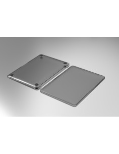 Funda ultrafina Crystal Shield para MacBook Pro de 14,2 pulgadas, color negro