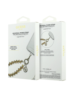 GUESS – Gold Bracelet with Crystals and Charms