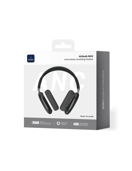 Cascos MAX TD-18 Negro