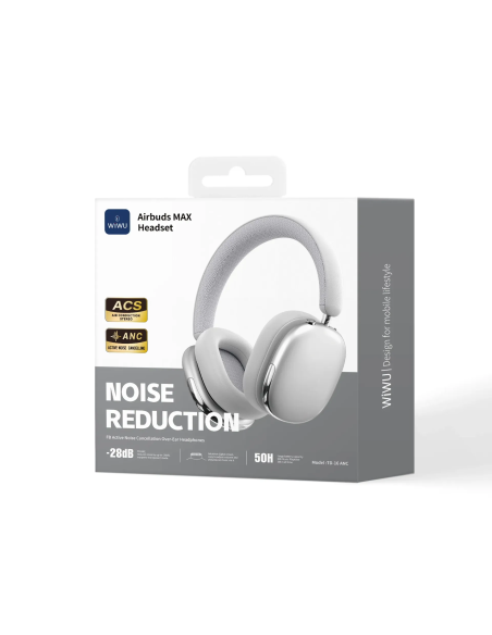 Airbuds MAX Headset Cascos AIR MAX TD-16 Plata