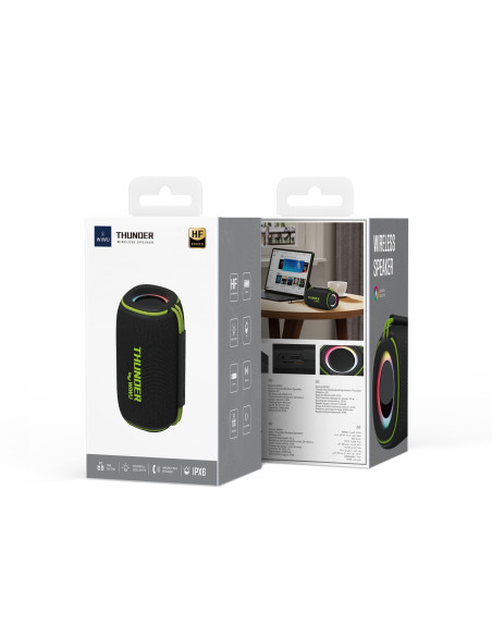 Altavoz Inalámbrico Thunder H5: TWS, Manos Libres, IPX6