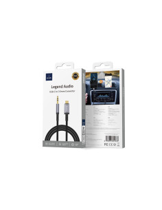 Cable de audio Jack 3,5 mm a USB-C Legend (1,5 m)