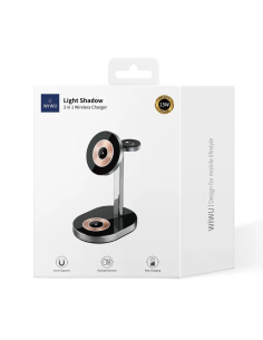 15W Cargador Wireless 3 en 1