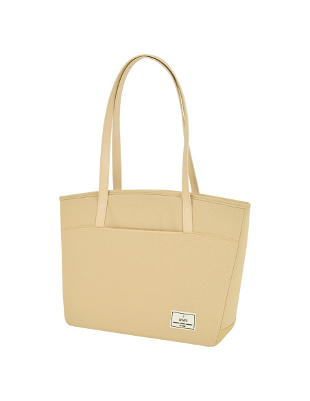 Maletín Ora Tote de 14" de color beige