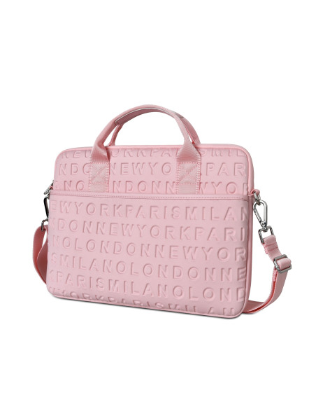 Maletín Vogue Slim para Portátil con Correa 13.3"/14.2", Rosa