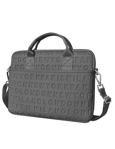 Bolso Acolchado Vogue Gris