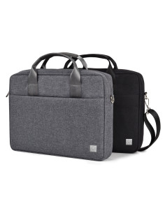 Pro II Minimalist 14" Black Laptop Briefcase