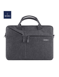13.3"/14.2" City Commuter Briefcase Grey