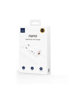 Nano – Cargador Rápido GaN 33W PD&QC (A+C)