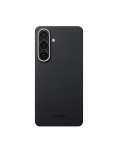 PITAKA – Funda UltraSlim Samsung S26+ Negro/Gris Fibra Aramida