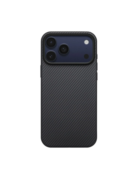PITAKA – Funda UltraSlim iPhone 17 Pro Max Negro/Gris Fibra Aramida
