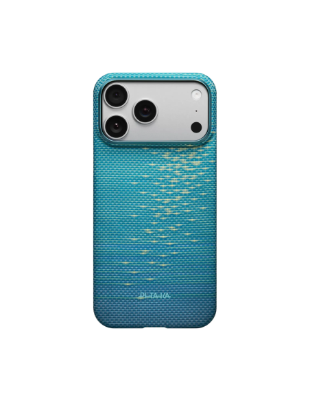 Glints of Gold Ultra-Slim Case for iPhone 17 Pro (Lucid Blue)