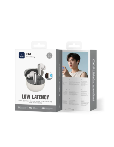 Auriculares GamingBuds T36 Dorado