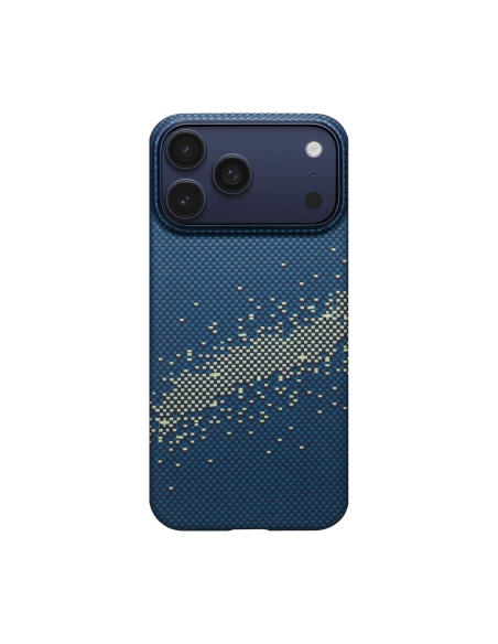 PITAKA – Funda UltraSlim iPhone 17 Pro StarPeak Milky Way Galaxy Fibra Aramida