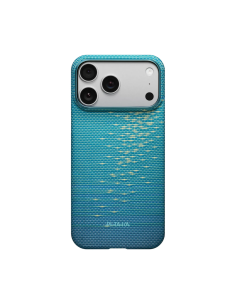 PITAKA – Funda UltraSlim iPhone 17 Pro Max Lucid Blue Fibra Aramida