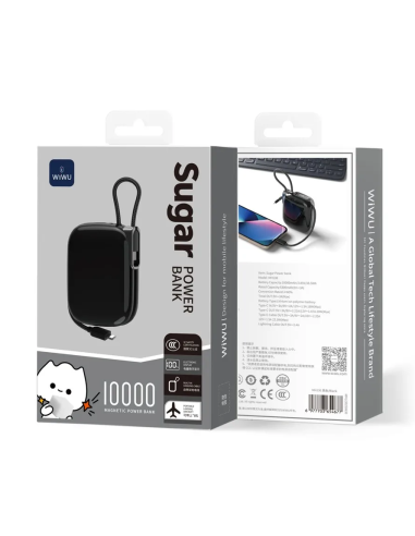 Powerbank 10000mAH 22.5W Negro