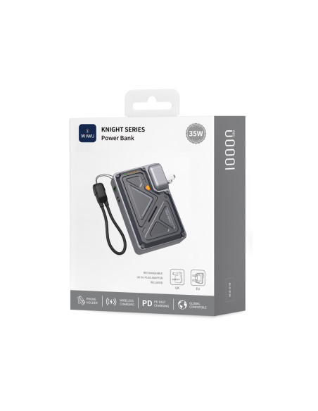 Powerbank 10000 mAh (35 W) con Enchufes CN, UK y UE