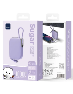 Powerbank 10000 mAh 22.5W Morado