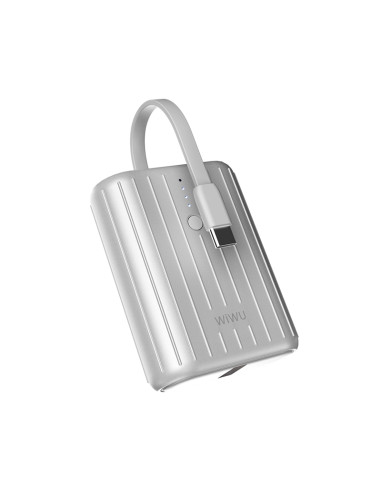 TRUNK 22.5W 10,000mAh Silver External Battery