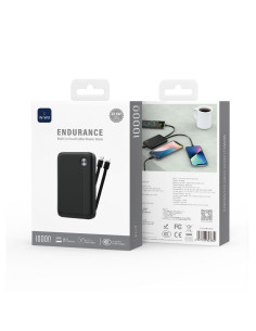 Powerbank 10000 mAh y 22.5W con Cable Integrado