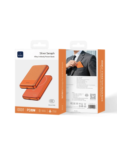 Powerbank 10000mAh de PD 20W, Naranja