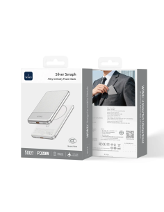 Powerbank PD20W 5000mAh Plata