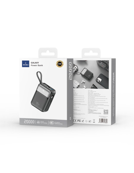 Galaxy 35W 20000mAH Black External Battery