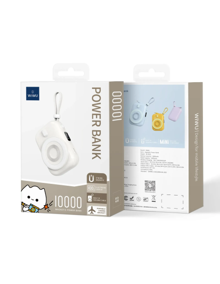 External Battery Snail 10,000 mAh White