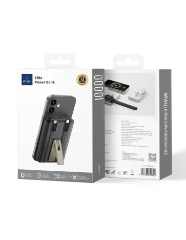 Elite 22.5W 10,000mAH Black External Battery