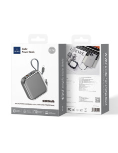 Cube 22.5W 10,000mAh Titanium Power Bank