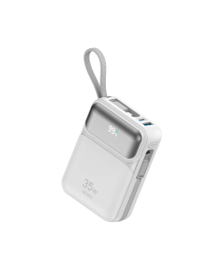 Powerbank de 10000mAh y 35W Blanco