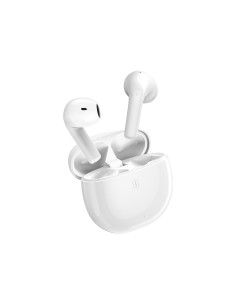 Auriculares Inalámbrico con Cancelación de Ruido Ambiental T31, Blanco