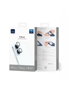 Eagle Eye Titan 3D Lens Protector for iPhone 17/ iPhone 16 6.1/ iPhone 16 6.7 Gray (2 Lenses/pack)