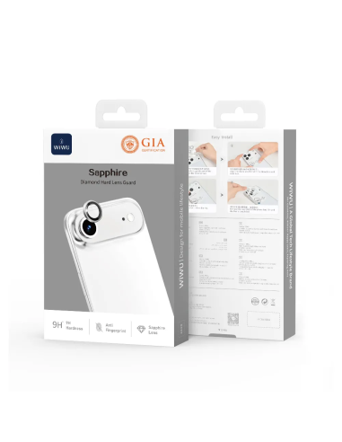 Protector de Lente de Zafiro PVD Bicolor para iPhone 17 Air(Oro) (1lente/paquete)