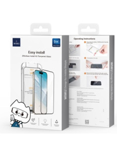 Protector de Pantalla con Instalación Antipolvo para iPhone 17 y 16 Pro
