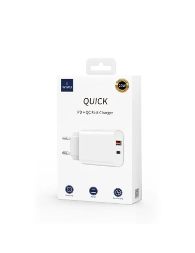 Cargador PD+QC 20W+18W