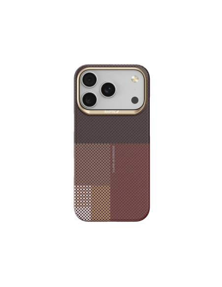 RAPTIC Fibra de Aramida Skin Funda Magsafe para iPhone 17 Pro - Sky