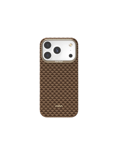 RAPTIC Fibra de Aramida Skin-Origin Funda Magsafe para iPhone 16 Pro - Humble