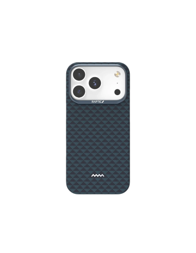 RAPTIC Fibra de Aramida Skin-Origin Funda Magsafe para iPhone 17 Pro - Profound