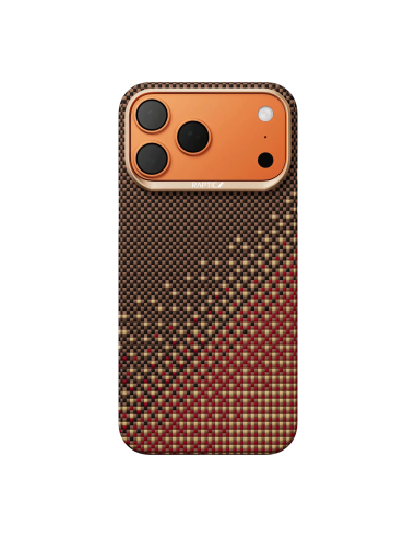 RAPTIC Funda Aramid Skin para iPhone 17 Pro - serenity amber