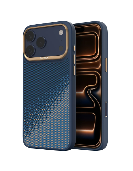 RAPTIC Funda Aramida Dual para iPhone 17 Pro Max - serenity emerald