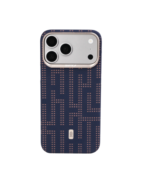 RAPTIC Funda Aramida Skin para iPhone 17 Pro Max - grid wisdom