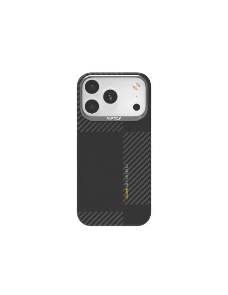 RAPTIC Funda Geotik Magsafe Fibra Aramida iPhone 17 Pro Max - Mondrian