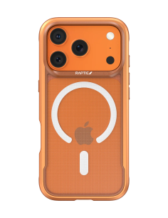 RAPTIC Funda Shield Classic Magsafe iPhone 17 Pro Max - Naranja