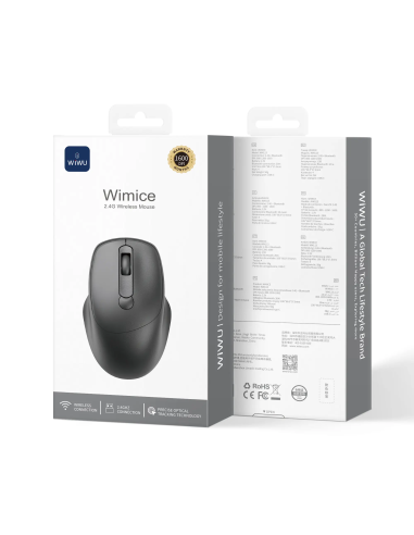 Ratón Inalámbrico 2.4G Negro