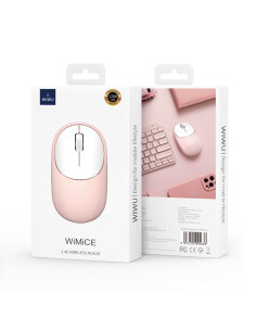 Ratón Inalámbrico 2.4G Rosa