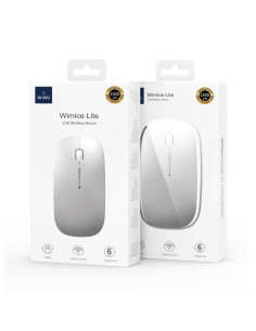 Ratón Inalámbrico de Oficina 2.4G Plateado